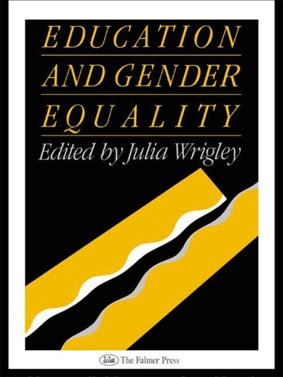Front cover_Education And Gender Equality