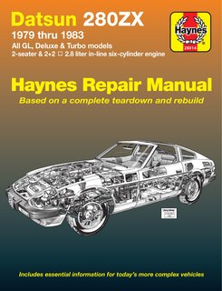 Front cover_Datsun 280zx 1979 Thru 1983)haynes Repair Manual