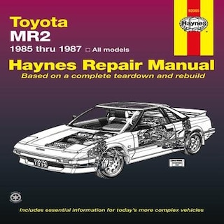 Front cover_Toyota MR2, 1985-1987