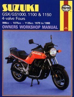 Front cover_Suzuki GSX/GS1000, 1100 & 1150 4-valve Fours Owners Workshop Manual, No. M737