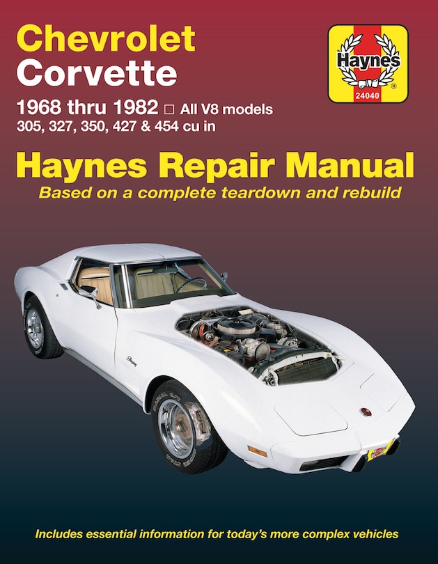 Front cover_Chevrolet Corvette 1968-82