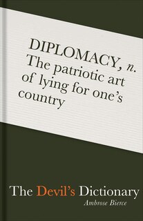 Front cover_The Devil's Dictionary