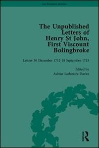 Front cover_The Unpublished Letters Of Henry St John, First Viscount Bolingbroke