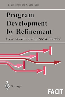 Couverture_Program Development by Refinement