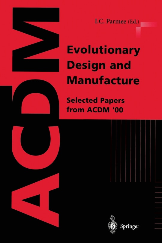 Front cover_Evolutionary Design and Manufacture