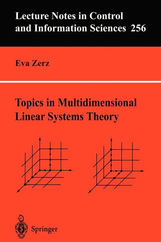 Front cover_Topics in Multidimensional Linear Systems Theory