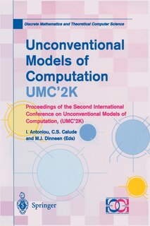 Front cover_Unconventional Models Of Computation, Umc'2k