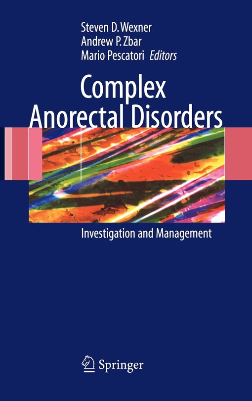 Front cover_Complex Anorectal Disorders
