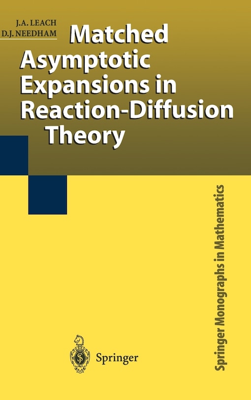 Front cover_Matched Asymptotic Expansions in Reaction-Diffusion Theory