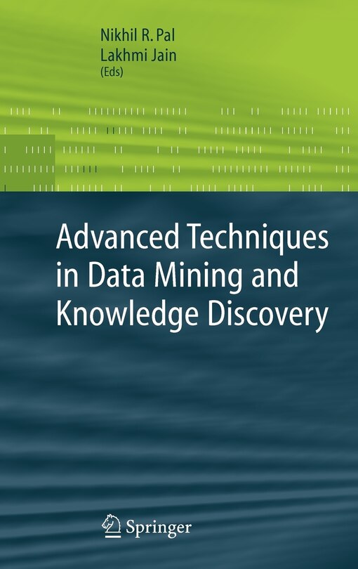 Front cover_Advanced Techniques In Knowledge Discovery And Data Mining