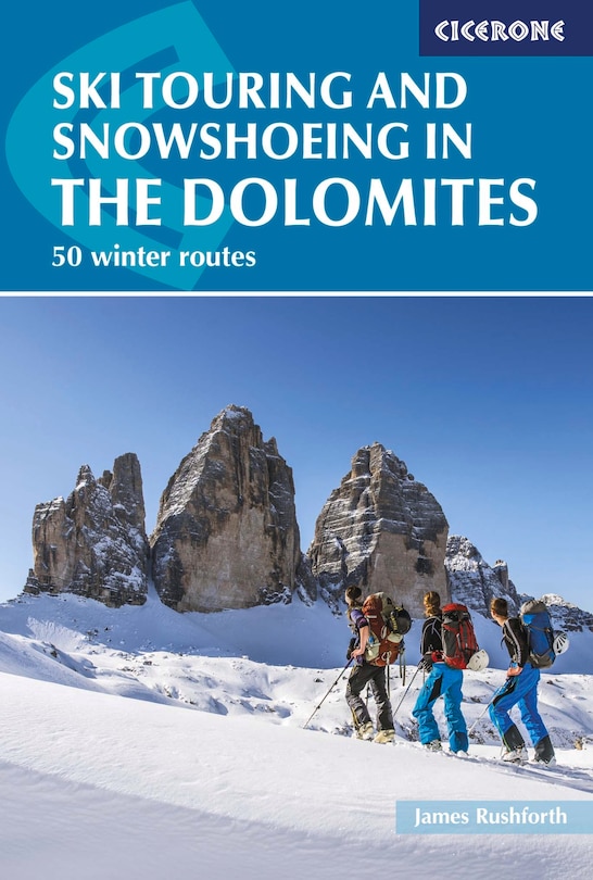 Front cover_Ski Touring And Snowshoeing In The Dolomites