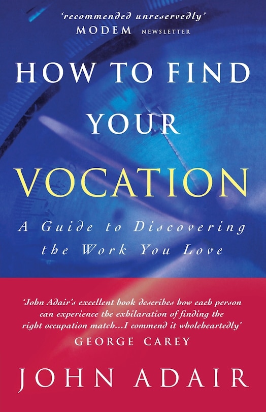 Front cover_How to Find Your Vocation