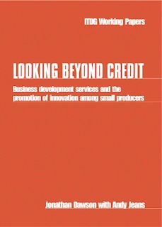 Looking Beyond Credit: Business Development Services And The Promotion Of Innovation Among Small Producers