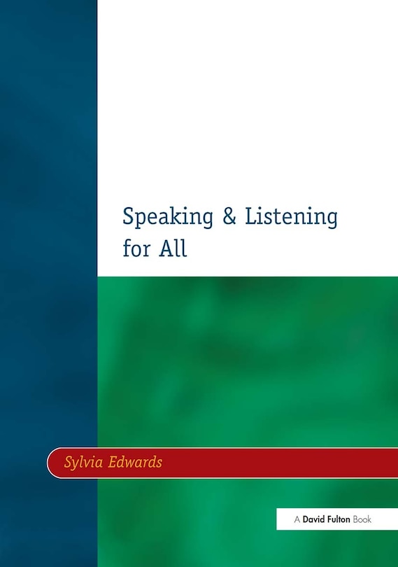 Front cover_Speaking & Listening For All