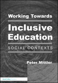 Front cover_Working Towards Inclusive Education