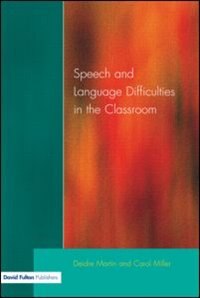 Couverture_Speech And Language Difficulties In The Classroom