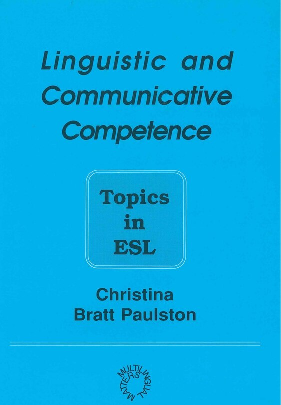 Couverture_Linguistic and Communicative Competence