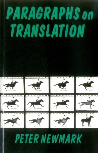Front cover_Paragraphs On Translation