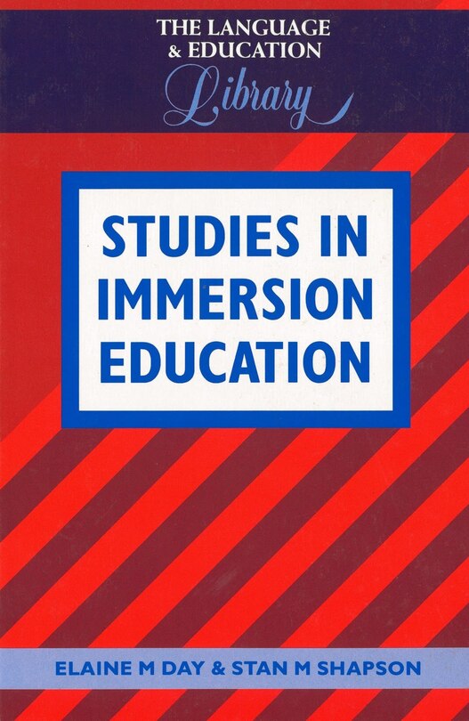 Couverture_Studies In Immersion Education