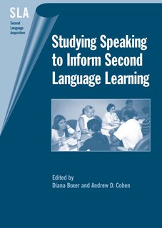 Couverture_Studying Speaking to Inform Second Language Learning