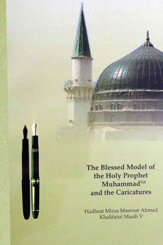 Couverture_The Blessed Model of the Holy Prophet Muhammad (SA) and the Caricatures