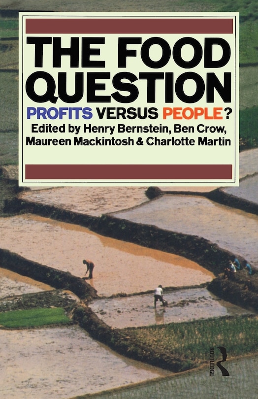 Front cover_The Food Question