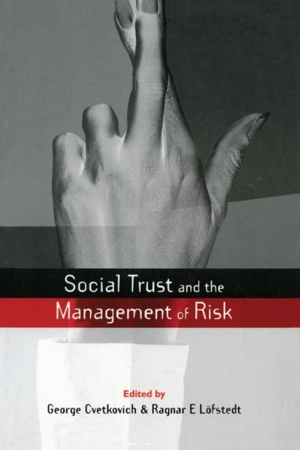 Couverture_Social Trust and the Management of Risk