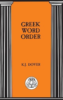 Front cover_Greek Word Order