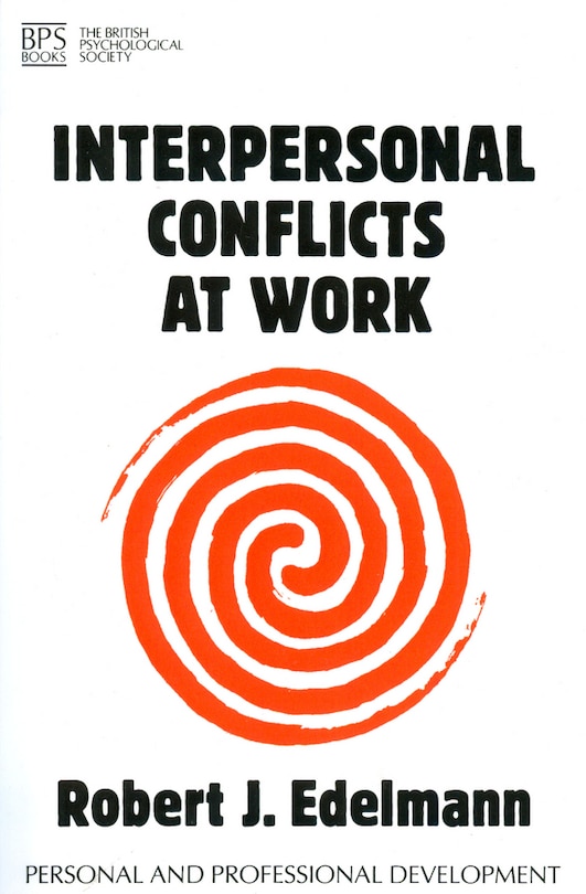 Front cover_Interpersonal Conflicts at Work