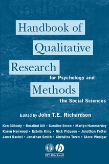 Couverture_Handbook of Qualitative Research Methods for Psychology and the Social Sciences