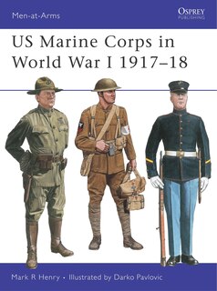 Couverture_US Marine Corps in World War I 1917&ndash;18