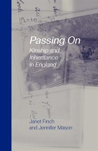 Front cover_Passing On