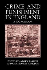 Front cover_Crime And Punishment In England