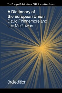 Couverture_A Dictionary Of The European Union