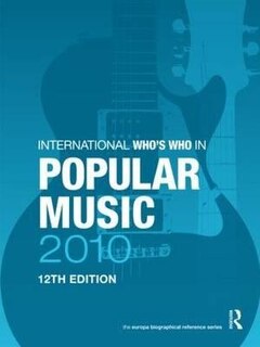 Front cover_The International Who's Who In Popular Music 2010
