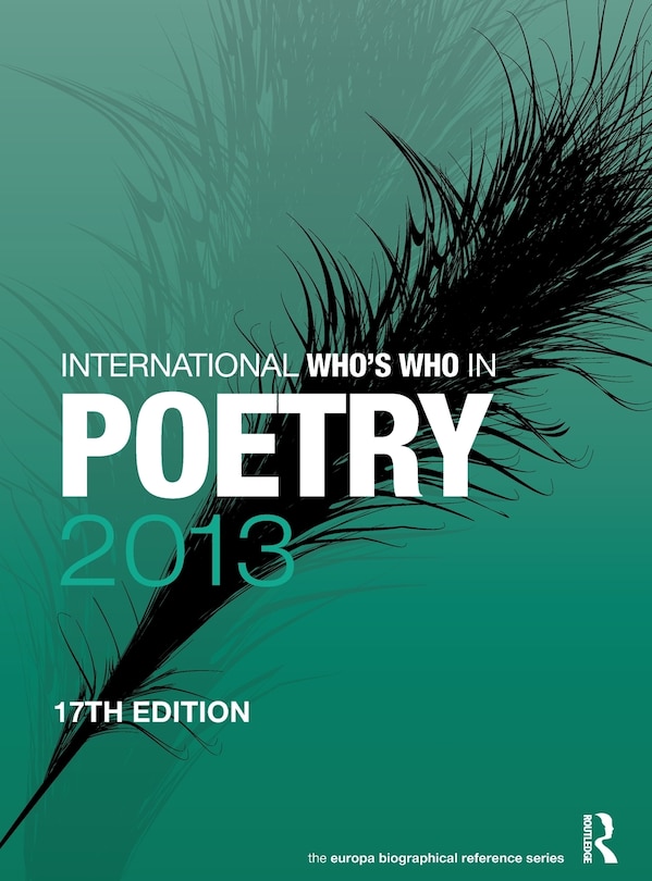 Couverture_International Who's Who In Poetry 2013
