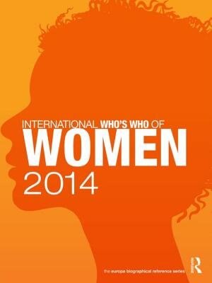 Couverture_International Who's Who Of Women 2014