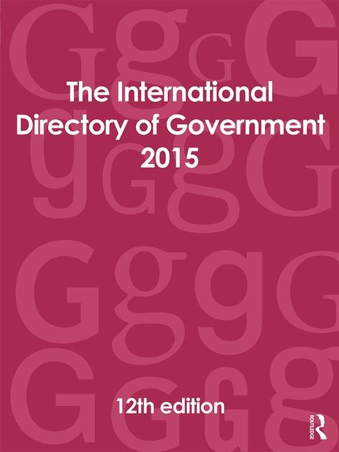 Couverture_The International Directory Of Government 2015
