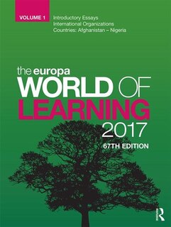 Front cover_The Europa World Of Learning 2017