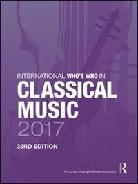 Couverture_International Who's Who In Classical Music 2017