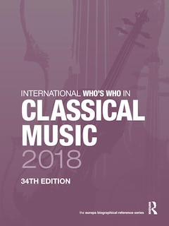 Couverture_International Who's Who In Classical Music 2018