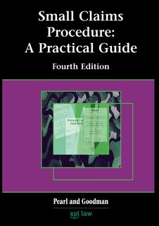 Front cover_Small Claims Procedure