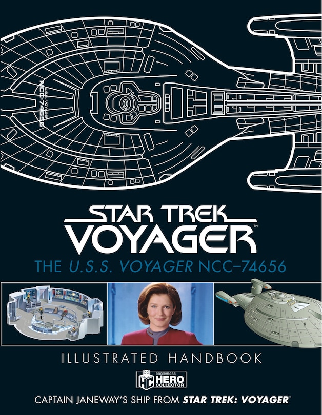 Front cover_Star Trek: The U.s.s. Voyager Ncc-74656 Illustrated Handbook