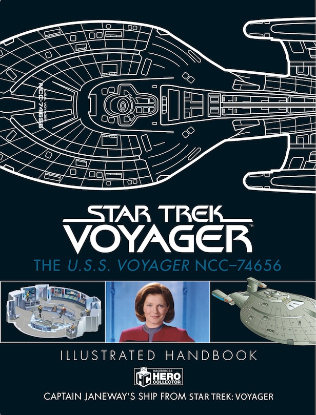 Front cover_Star Trek: The U.s.s. Voyager Ncc-74656 Illustrated Handbook Plus Collectible