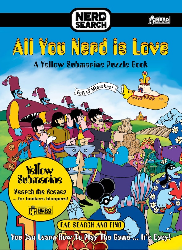 Front cover_The Beatles Nerd Search: All You Nerd Is Love