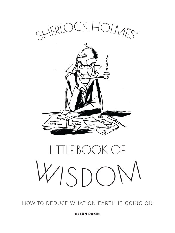 Front cover_Sherlock Holmes’ Little Book Of Wisdom