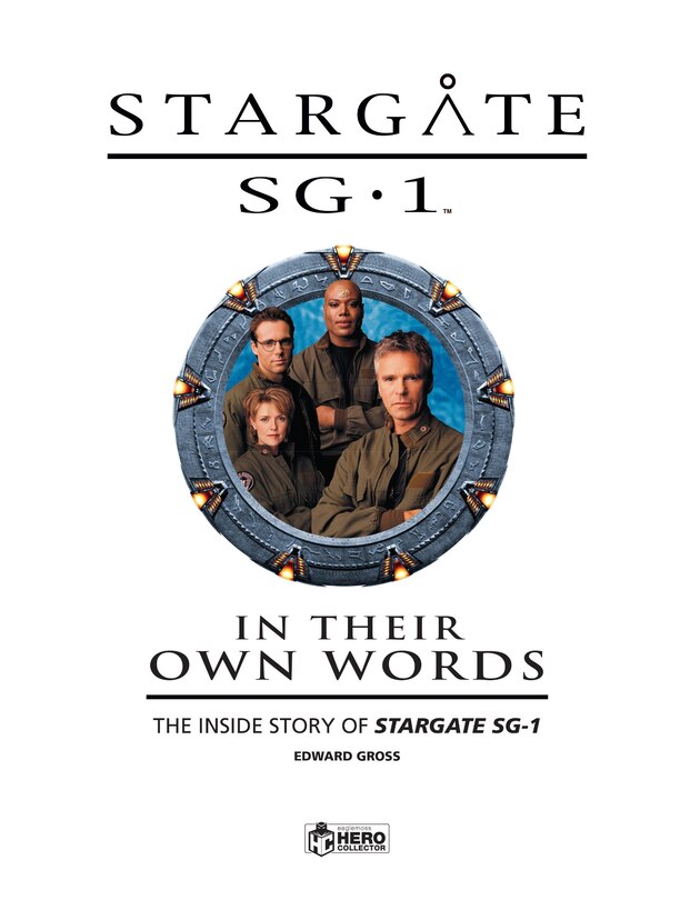 Couverture_Stargate Sg-1: In Their Own Words Volume 1