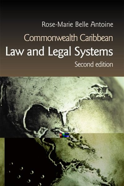 Front cover_Commonwealth Caribbean Law and Legal Systems