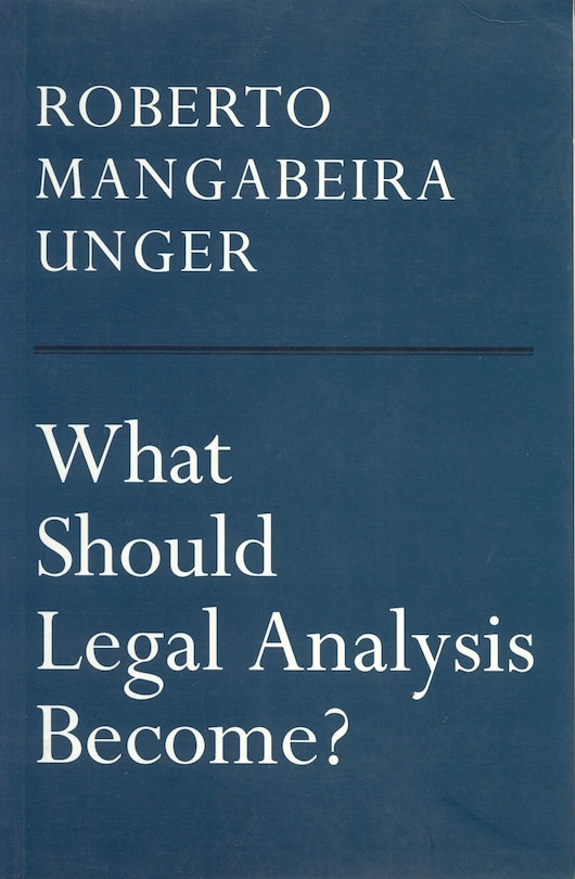Front cover_What Should Legal Analysis Become?