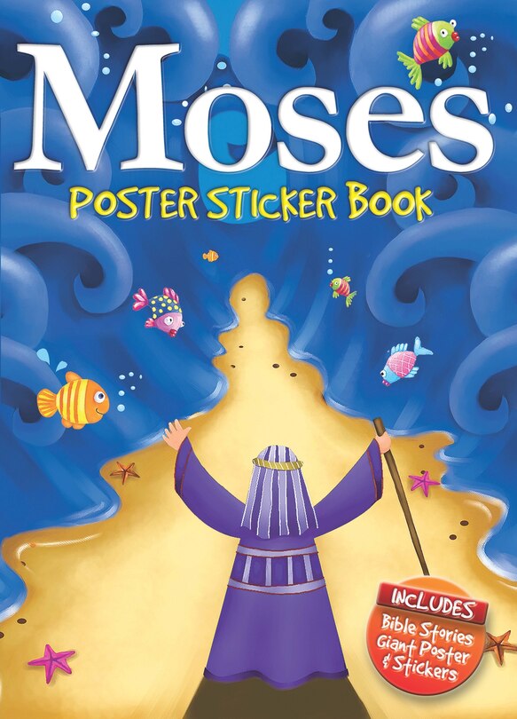Couverture_Moses Poster Sticker Book